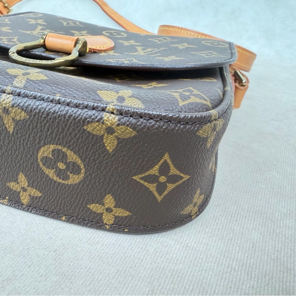 Louis Vuitton Monogram Saint Cloud PM Crossbody Bag Leather Strap - Picture 8 of 17